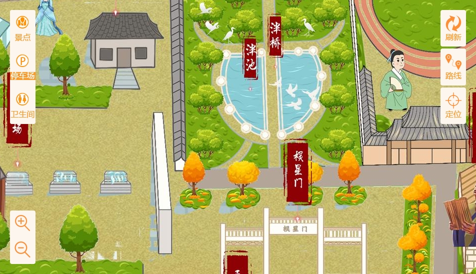 滦南手绘地图景区语音讲解导览系统：智慧景区建设的基石